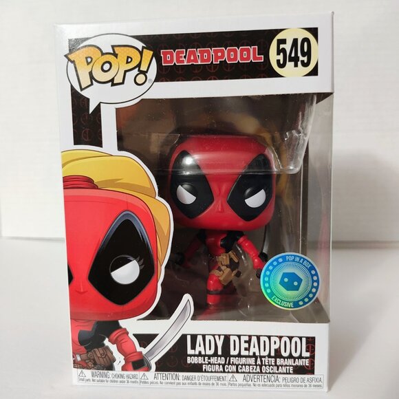 Funko Pop! Lady Deadpool #549 (Pop in a Box Exclusive) - Picture 1 of 7